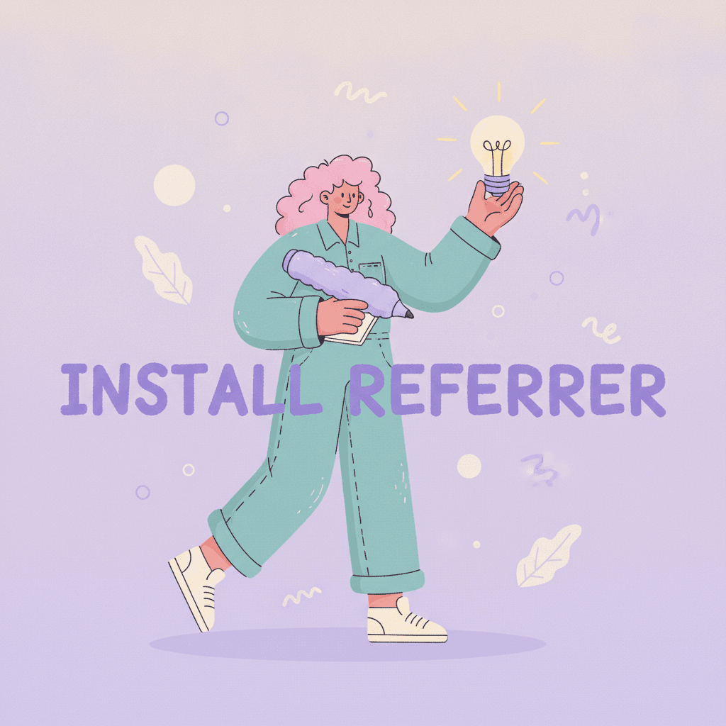 glossary install referrer featured