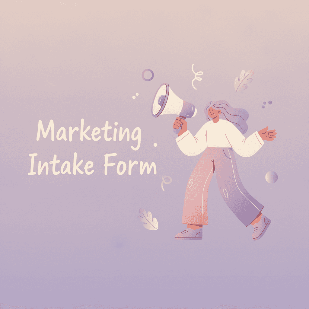 glossary marketing intake form featured