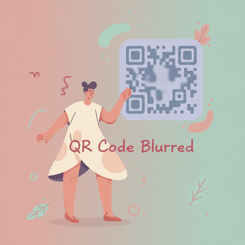 qr code blurred featured