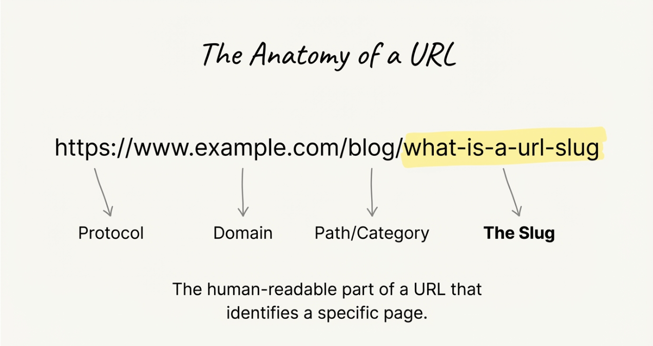 what is a url slug